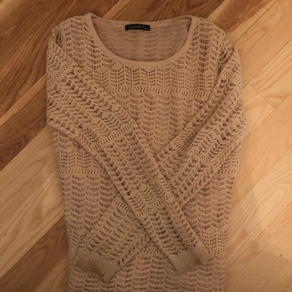 Blush Coloured Sweater - Picture 3 of 5